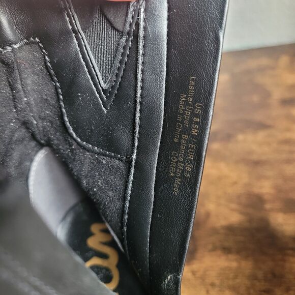 Sam Edelman Leather Upper Black Suede Zip Block Boots Womans Size 8.5 Round Toe - Picture 3 of 9